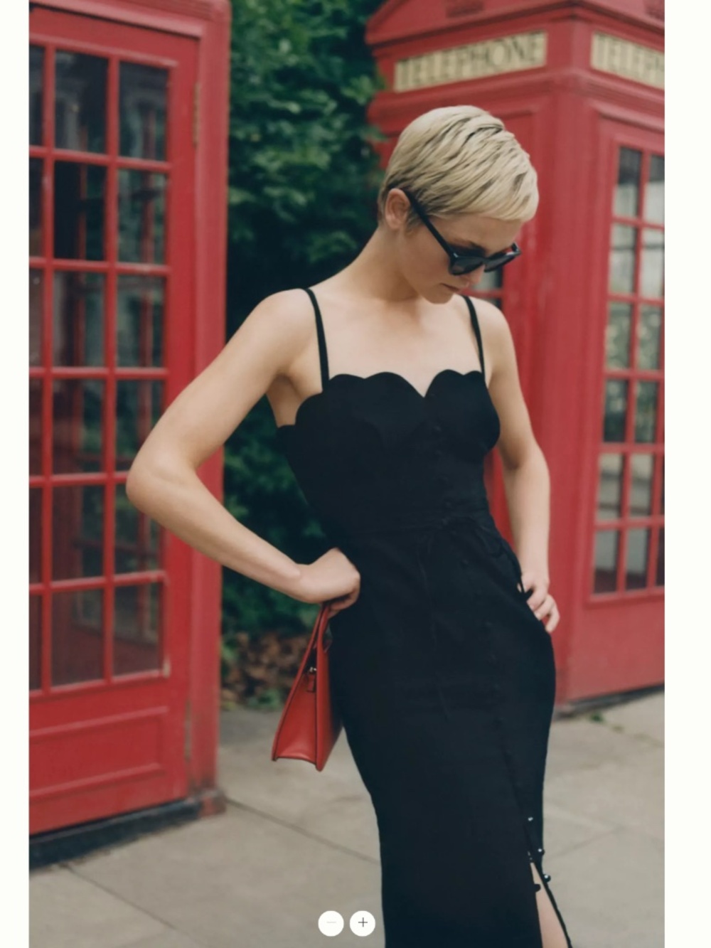 NWT By Anthropologie Slim Scalloped Front-Slit Corset Dress